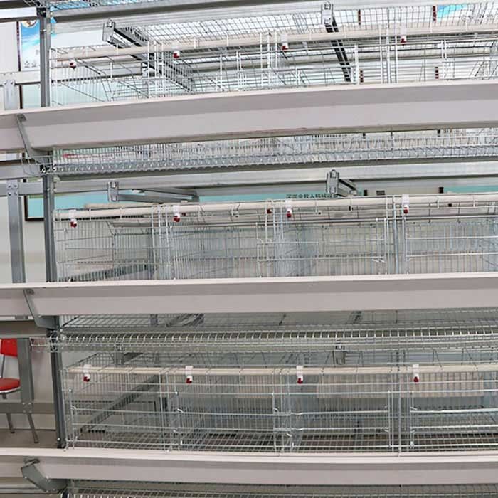 Μεγάλη περιεκτικότητα κλουβιών κοτόπουλου πουλερικών εκτροφής κοτετσιών μπαταριών για την αύξηση κοτών
