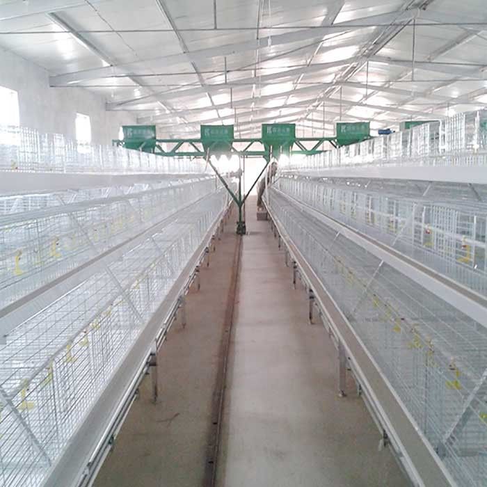 Καυτό βυθισμένο σύστημα κλουβιών κοτόπουλου σχαρών, κλουβί πουλερικών υψηλής τεχνολογίας χάλυβα Q235